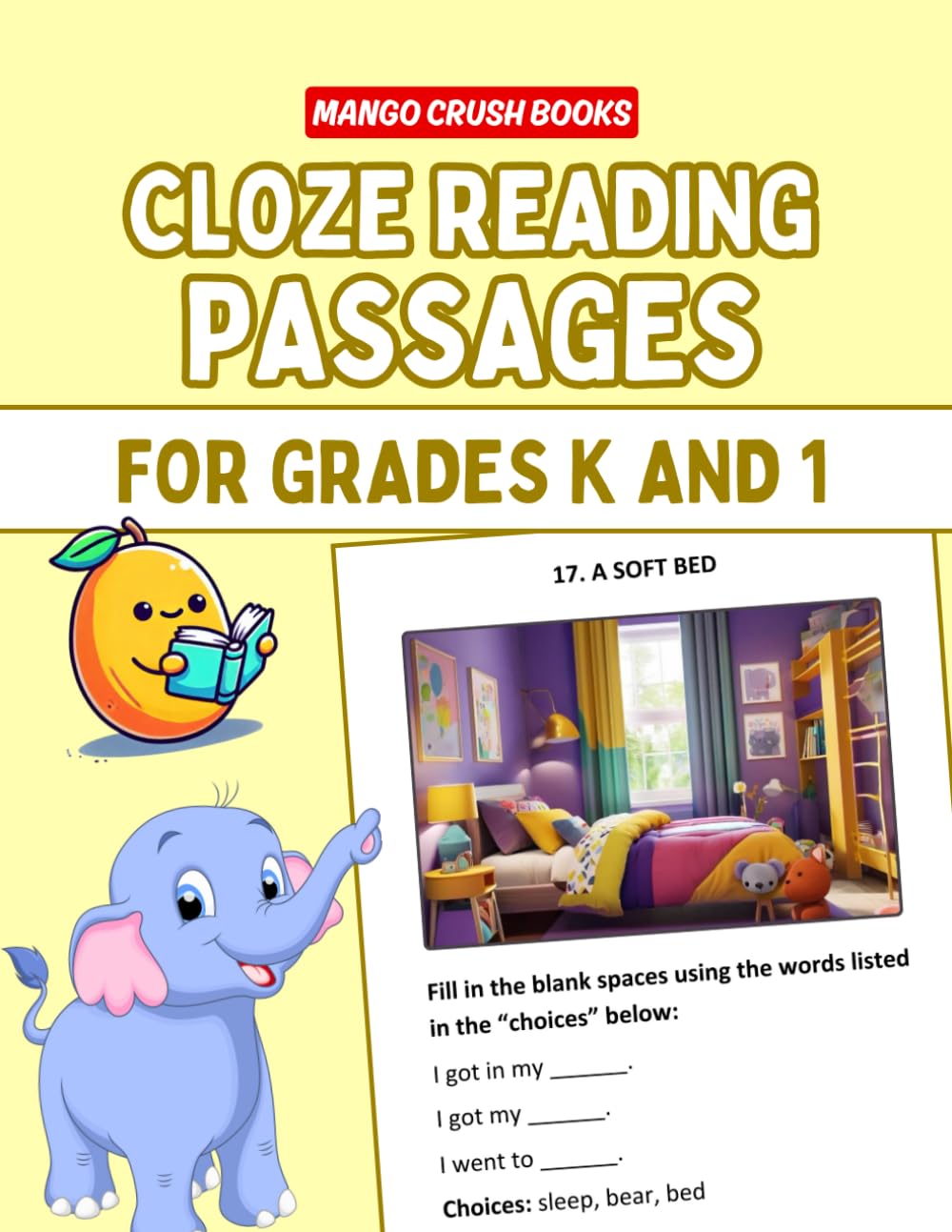 Cloze Reading Passages for Grades K and 1