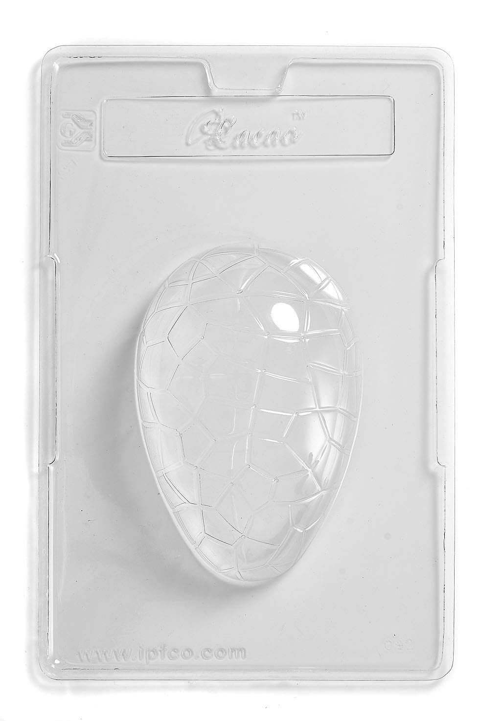 Mystic Moments Transparent Large Easter Egg Half Chocolate Mould Single Cavity X 5