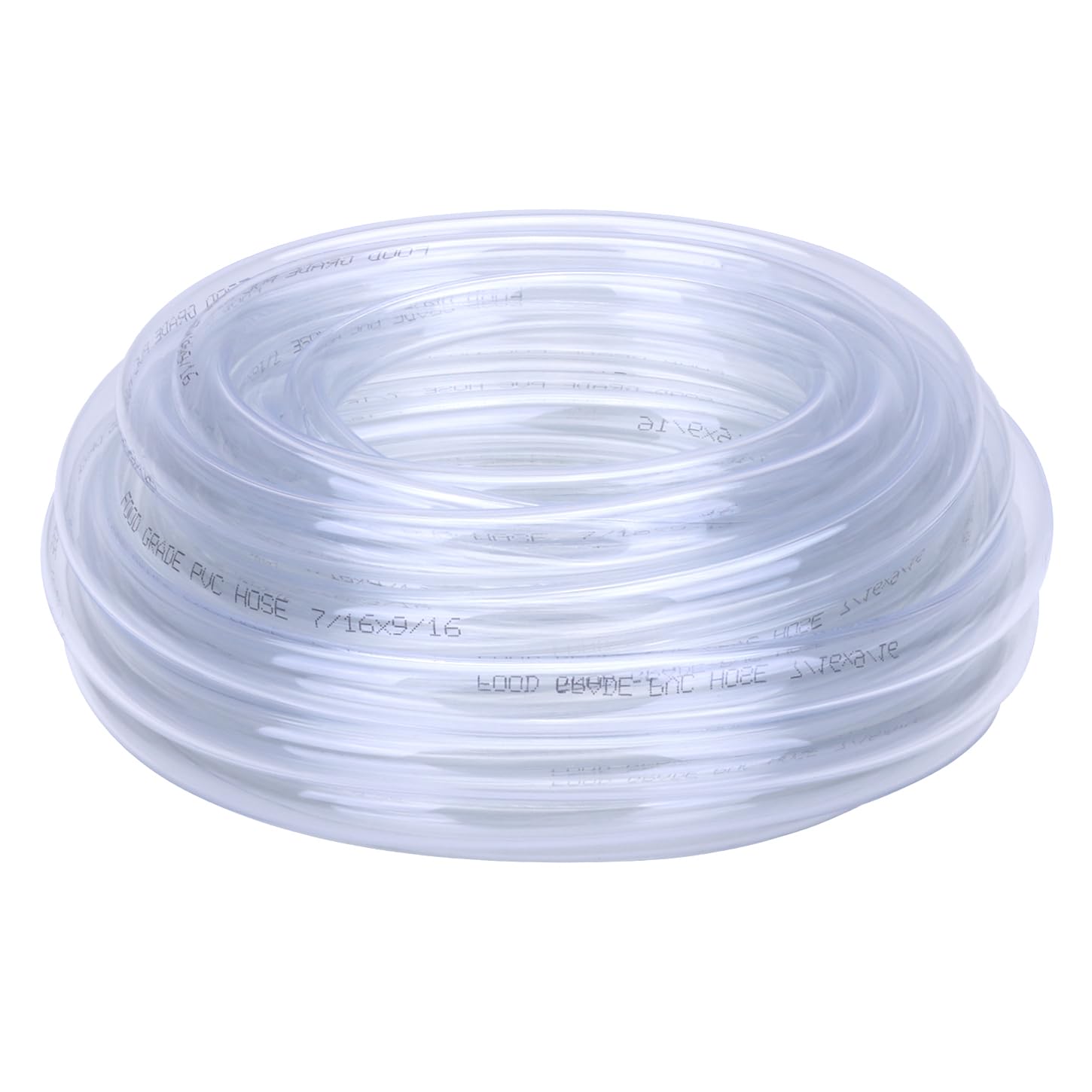 Tube Pvc Tuyau PVC Transparent Coavoo - 8x12 Mm (5 Mètres) Pour Air/eau/essence Tube D'adduction Pvc