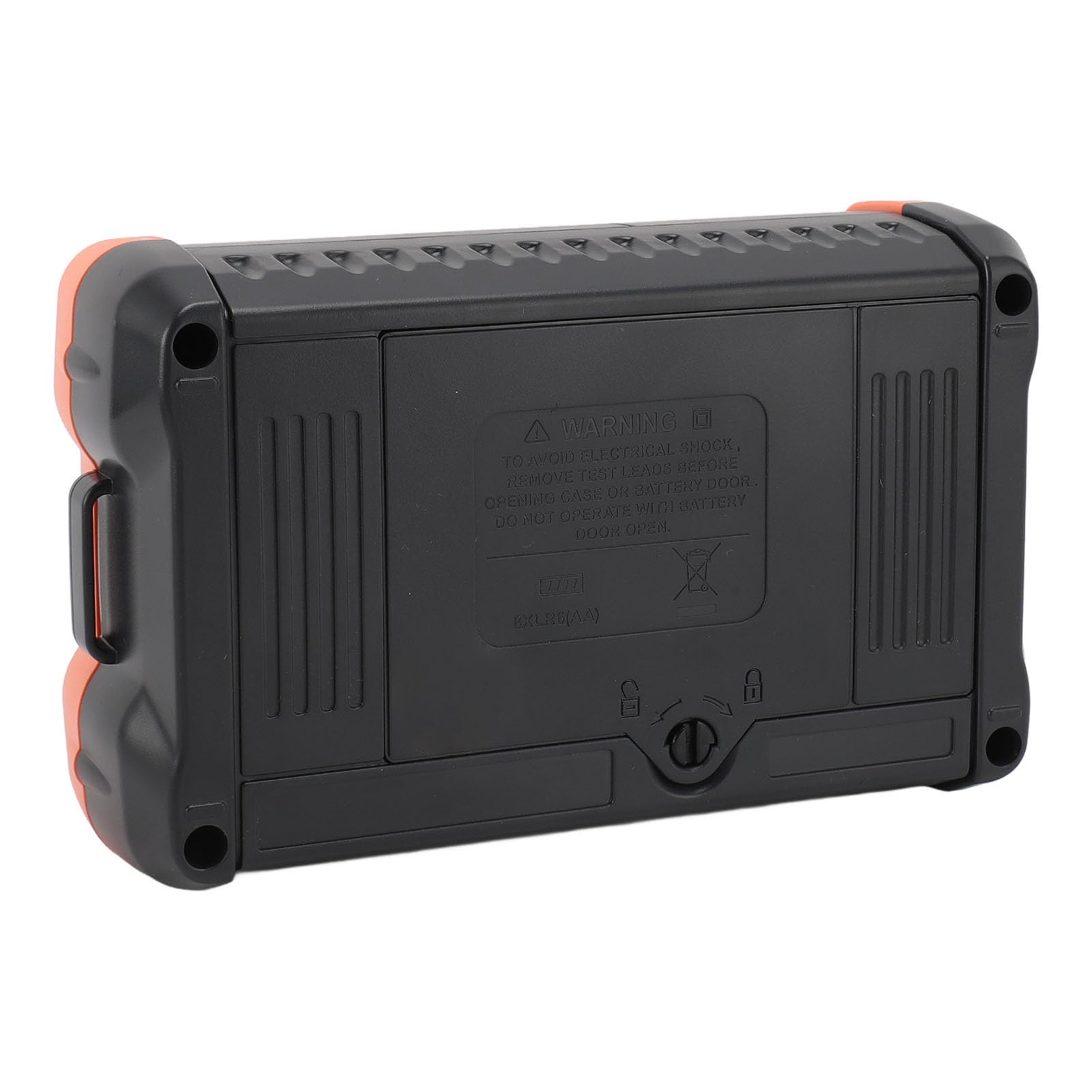 KIMISS Medidor de Resistencia a Tierra de 0.1Ω a 1999Ω Probador LCD Retroiluminado para Resistencia a Tierra, Medición Precisa de Voltaje hasta 1000V, Diseño Portátil, Incluye Cables de Prueba y