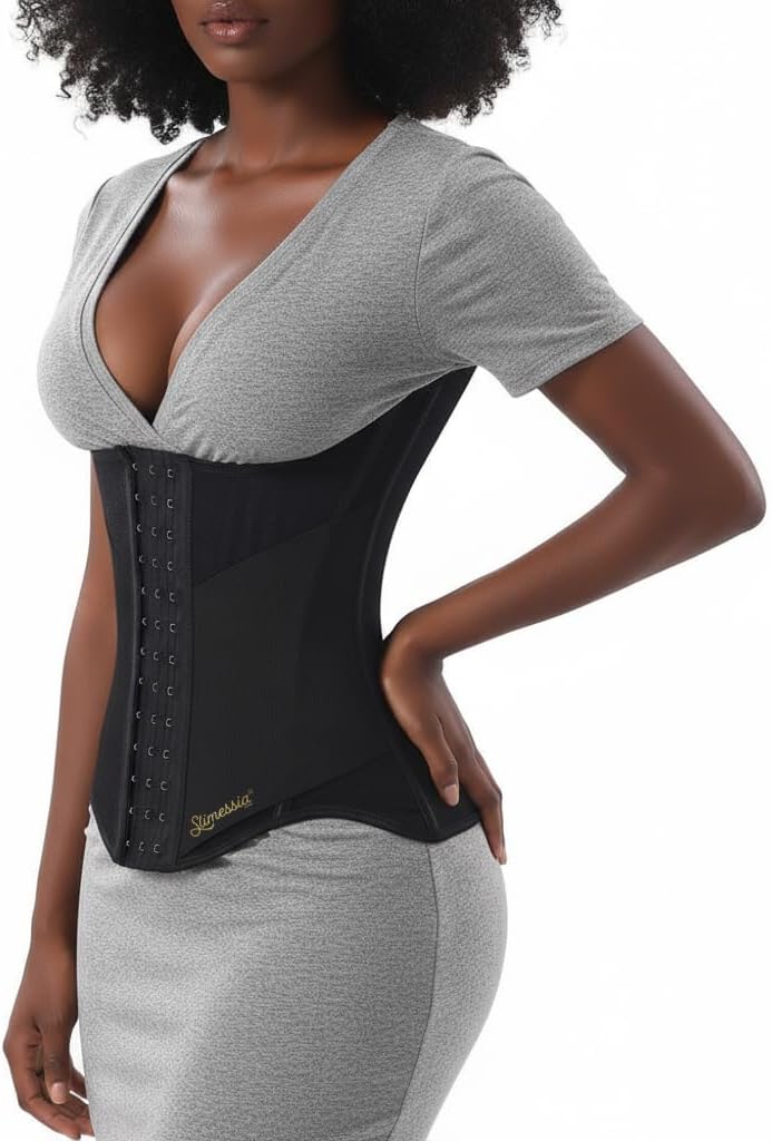 Slimessia Shapeline Corefit Waist Trainer Vest, Compression Cincher, with Hook & Eye, for Women