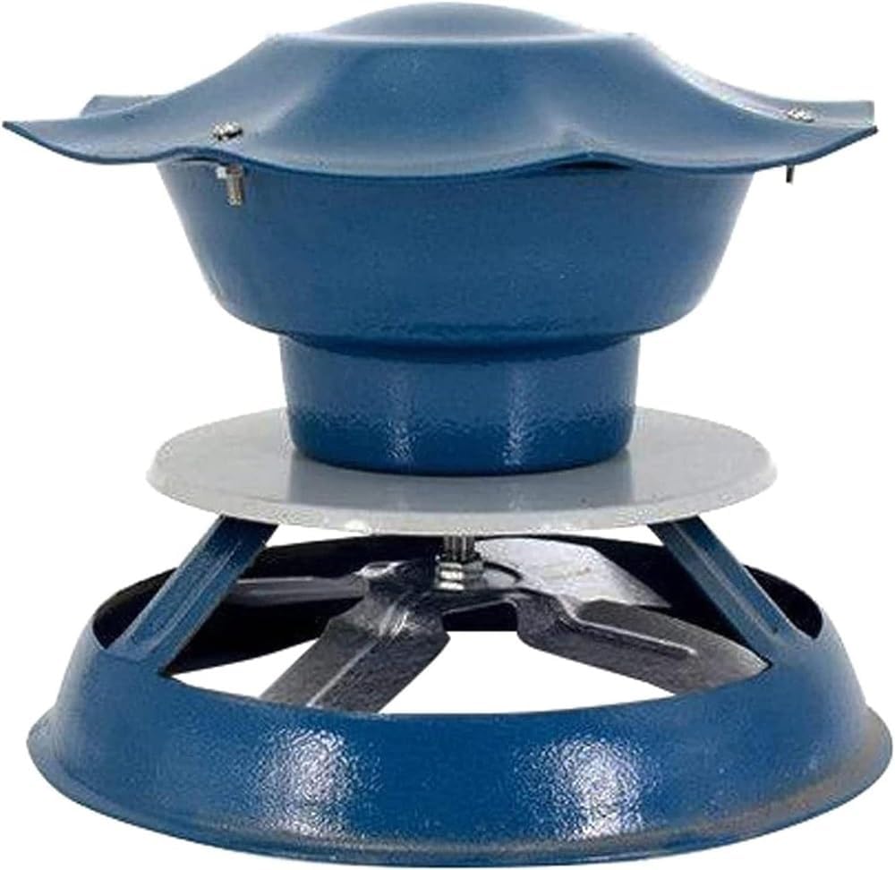 Chimney Smoke Evacuator Induced Draft Fan - 100W/120W Exhaust Fan for Barbecue Air Extraction - Efficient Chimney Draft Inducer for Improved Ventilation