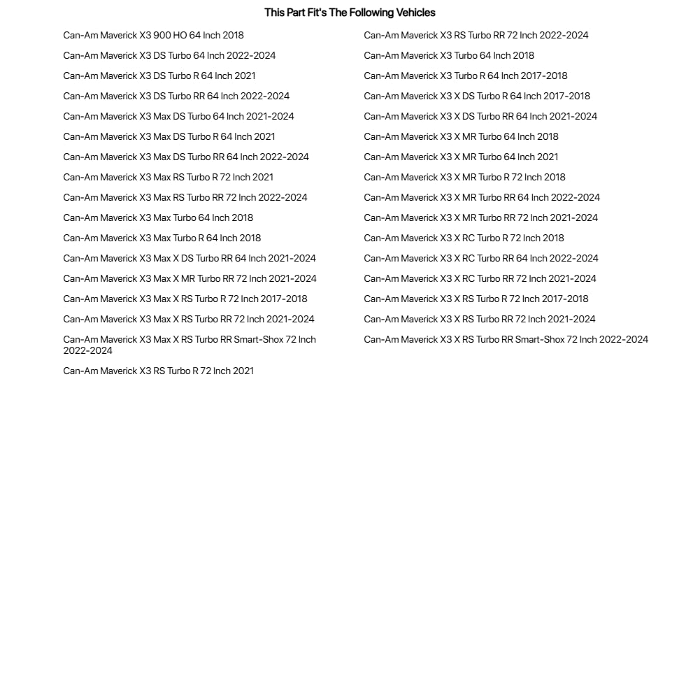 TUSK in-line Auxiliary Power Plug for CAN-AM Commander 1000 DPS 2021-2022