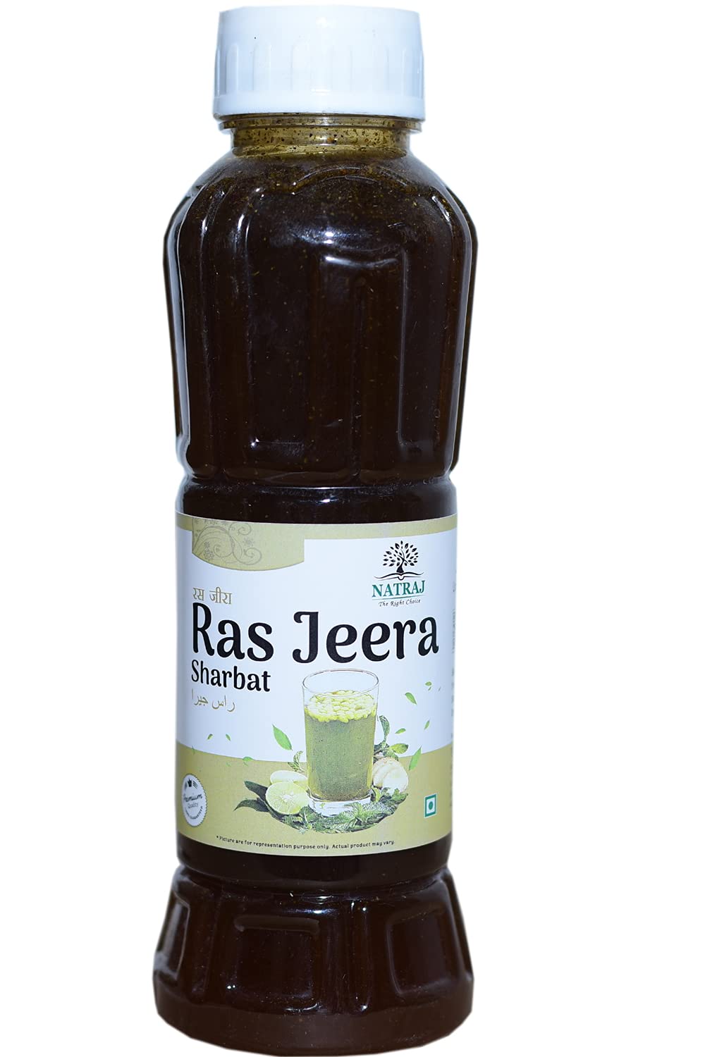 Natraj The Right Choice Ras Jeera Sharbat Syrup, 750 ml