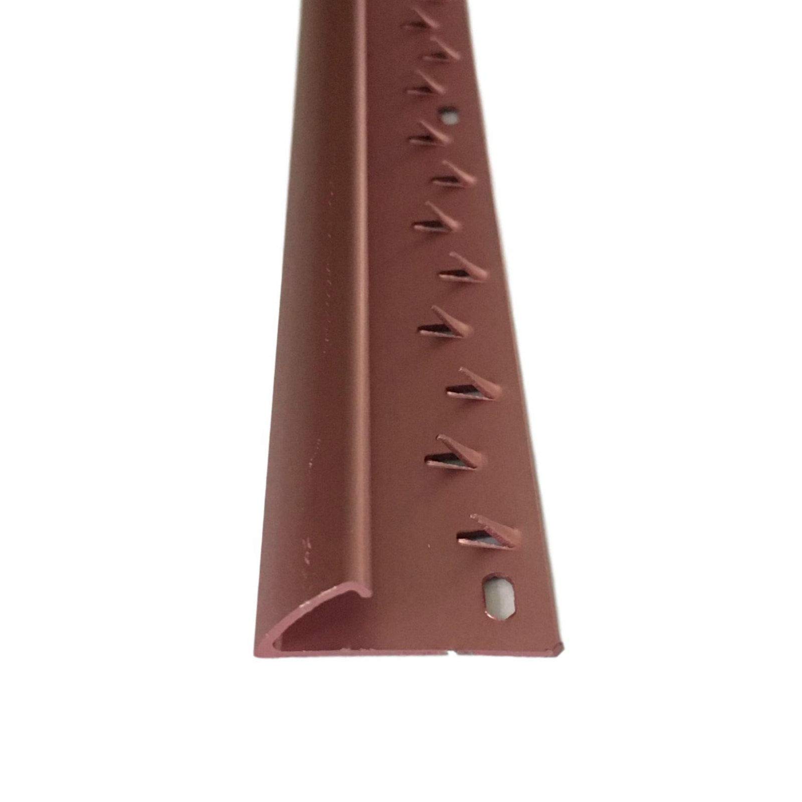 Flooring Direct Rose Gold Single Edge Carpet Metal Door Bar Trim (900Mm, )