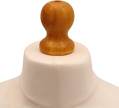 Mannequin couture - base en bois clair
