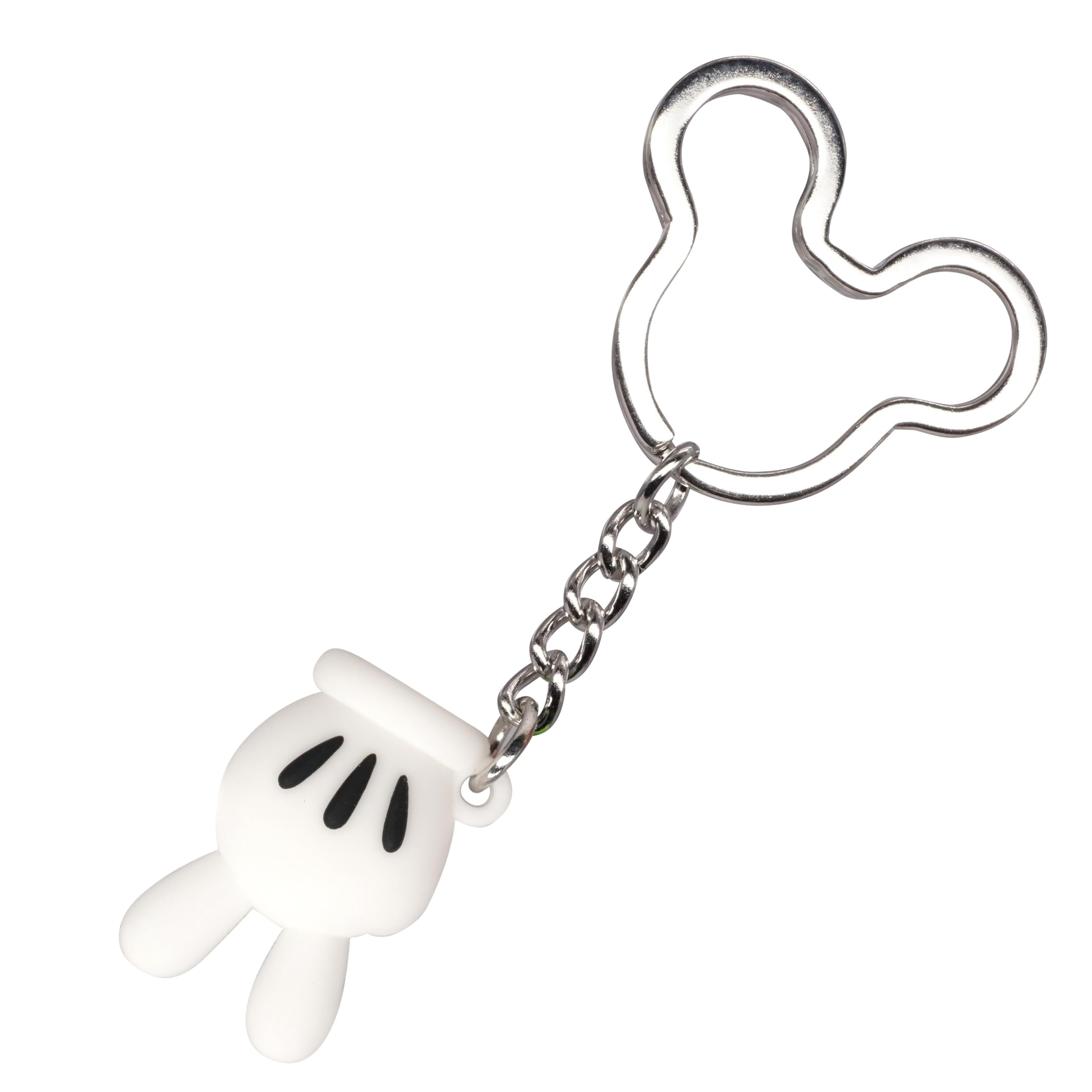 Amazon.com: Disney Mickey Hand - Peace Icon Ball Key Ring : Automotive