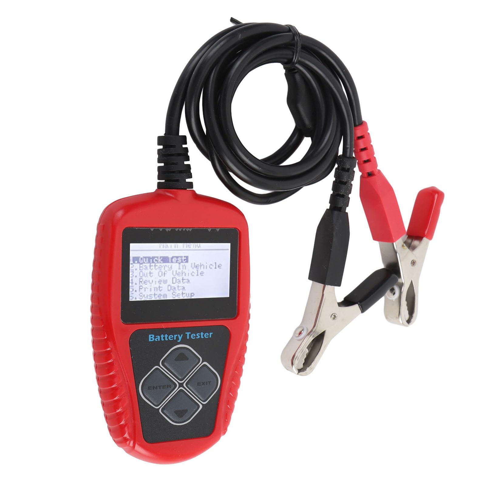Probador de Batería de Coche de 12V para Pruebas de Carga Automotriz CCA 100-2000 220AH Analizador de Batería Herramienta de Carga de Arranque