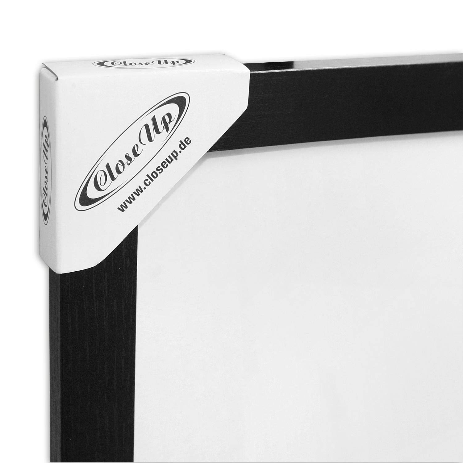 Close Up Juego de 10 cubiertas para álbum de vinilos, 31,5 x 31,5 cm, color negro, de tablero de fibra de densidad media, diseño plano