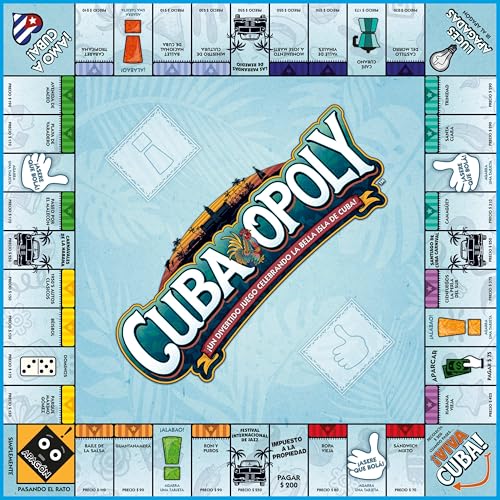Late for The Sky Cuba-Opoly juego de mesa familiar miniatura 4