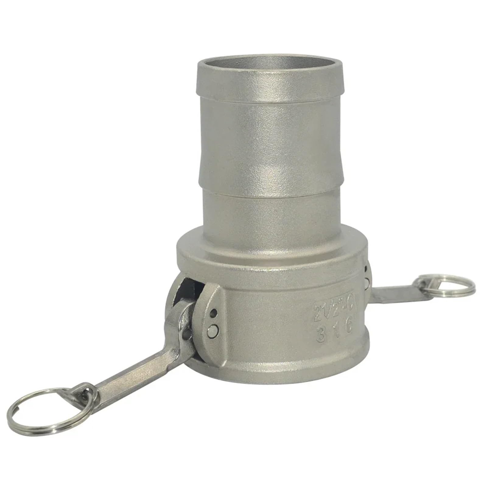 304 Stainless 1/2" 3/4" 1" 1-1/4" 2" 3" 4" Female Male Camlock Fitting Quick Disconnect for Hose Pump 1pcs(1/2")