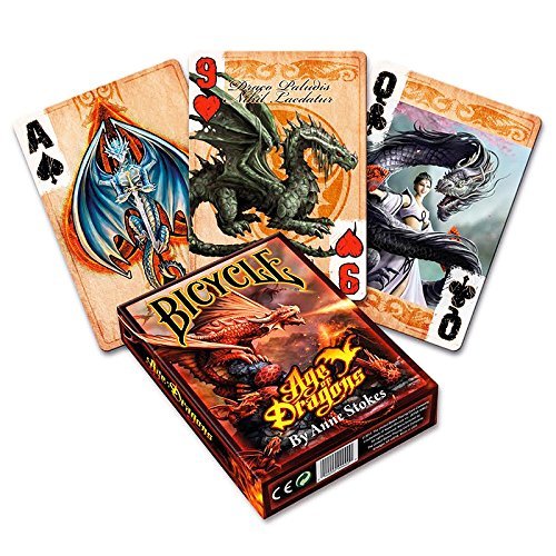 Bicycle Age of Dragons　バイスクル　アンストークス４作目 bicycle-kaarten-anne-stokes-