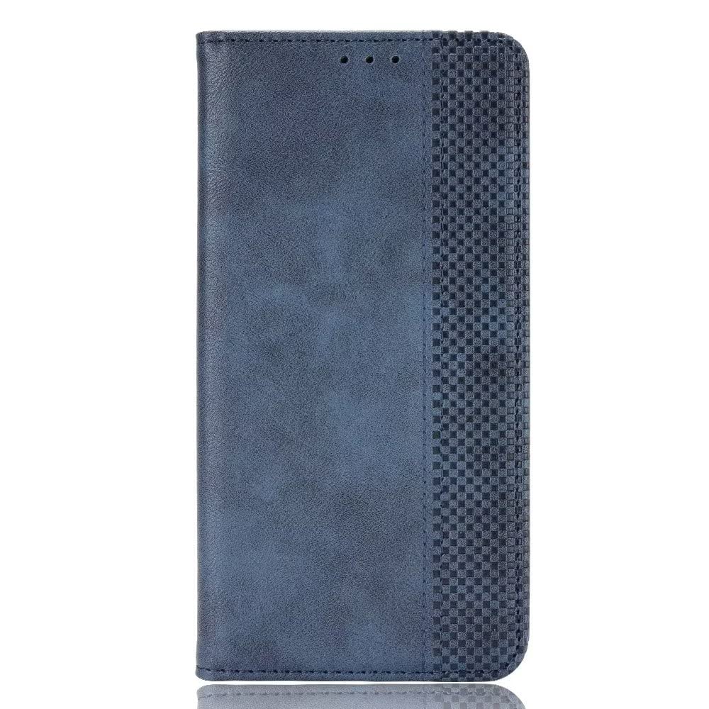 Case for Vodafone Smart T23. Anti-Scratch, Flip Case Side suction Kickstand Feature Card Slots Case, PU Leather Folio Cover for Vodafone Smart T23.(Blue)