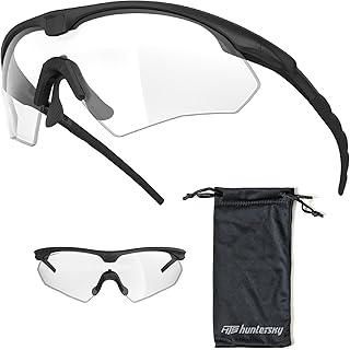 S53 anti fog Tactical Shooting Range Safety Glasses Ballistic eye protection Hunting Airsoft Riding Pickleball - HTS HUNTERSKY