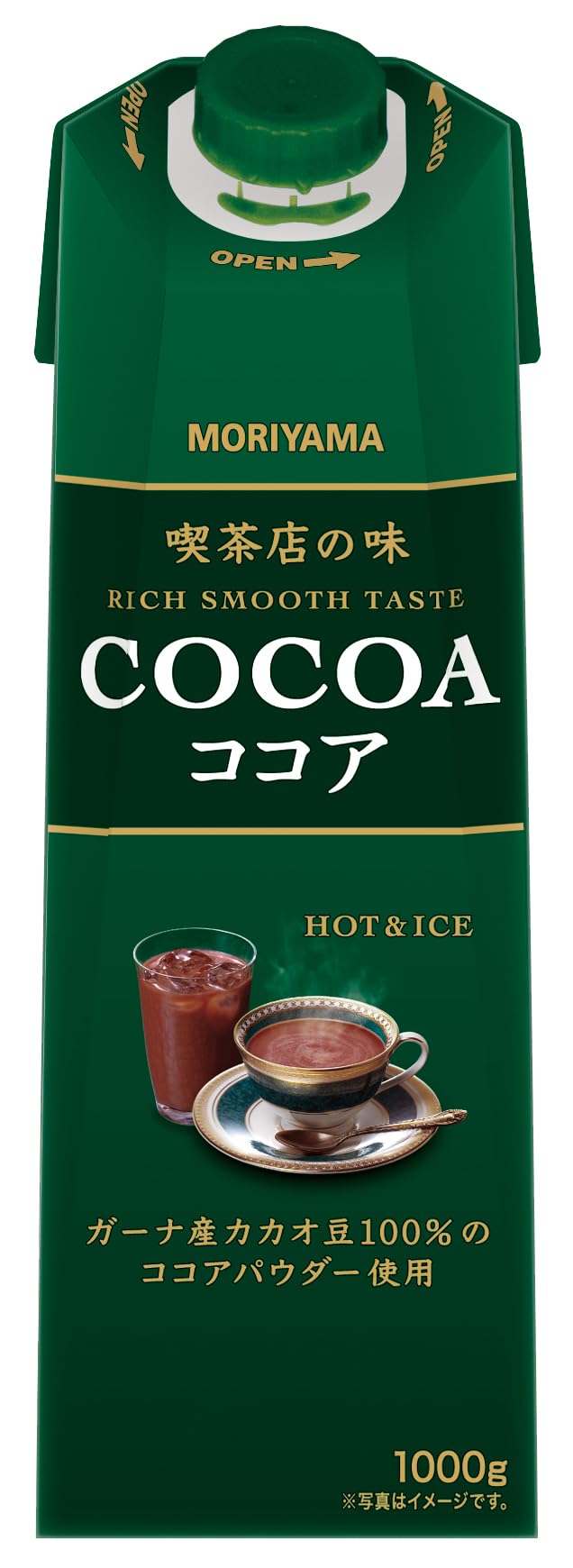 Amazon.co.jp: SDKWDH MORIYAMA(モリヤマ) 守山乳業 喫茶店の味ココア