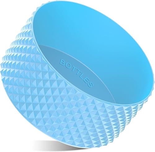 WUQID Bota para botella de agua, bota de silicona de diamante compatible con vaso Stanleyy de 20 a 40 onzas y botella Hydroo Flask de 12 a 24 onzas,