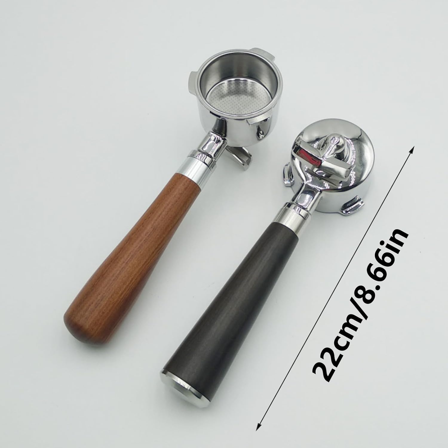 Professional 51mm Filter Basket With Bottom Efficient Espresso Machine Portafilter For Home And Cafe Brewing Supplies Handle