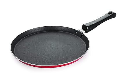 Agarwal Enterprises 5mm Heavy Guage Non-Stick Dosa Tawa Pan for Cooking in Kitchen, 28cm