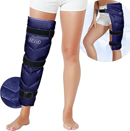 Review REVIX Large Leg Ice Pack Reusable, Gel Ice Wrap with 3 Straps for Leg, Hip, Thigh, Knee and Shin, Cold Compress Therapy for Post-Workout Recovery, Navy Review REVIX Large Leg Ice Pack Reusable, Gel Ice Wrap with 3 Straps for Leg, Hip, Thigh, Knee and Shin, Cold Compress Therapy for Post-Workout Recovery, Navy