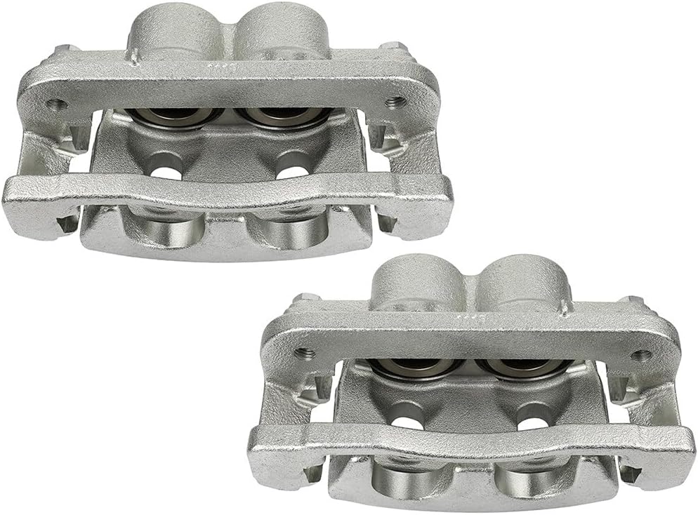 AUTOMUTO Front Left & Right 18B4919 18B4918 Disc Brake Calipers With Bracket For Cadillac 2008-2016 For Chevrolet 2007-2017 For GMC 2007-2017