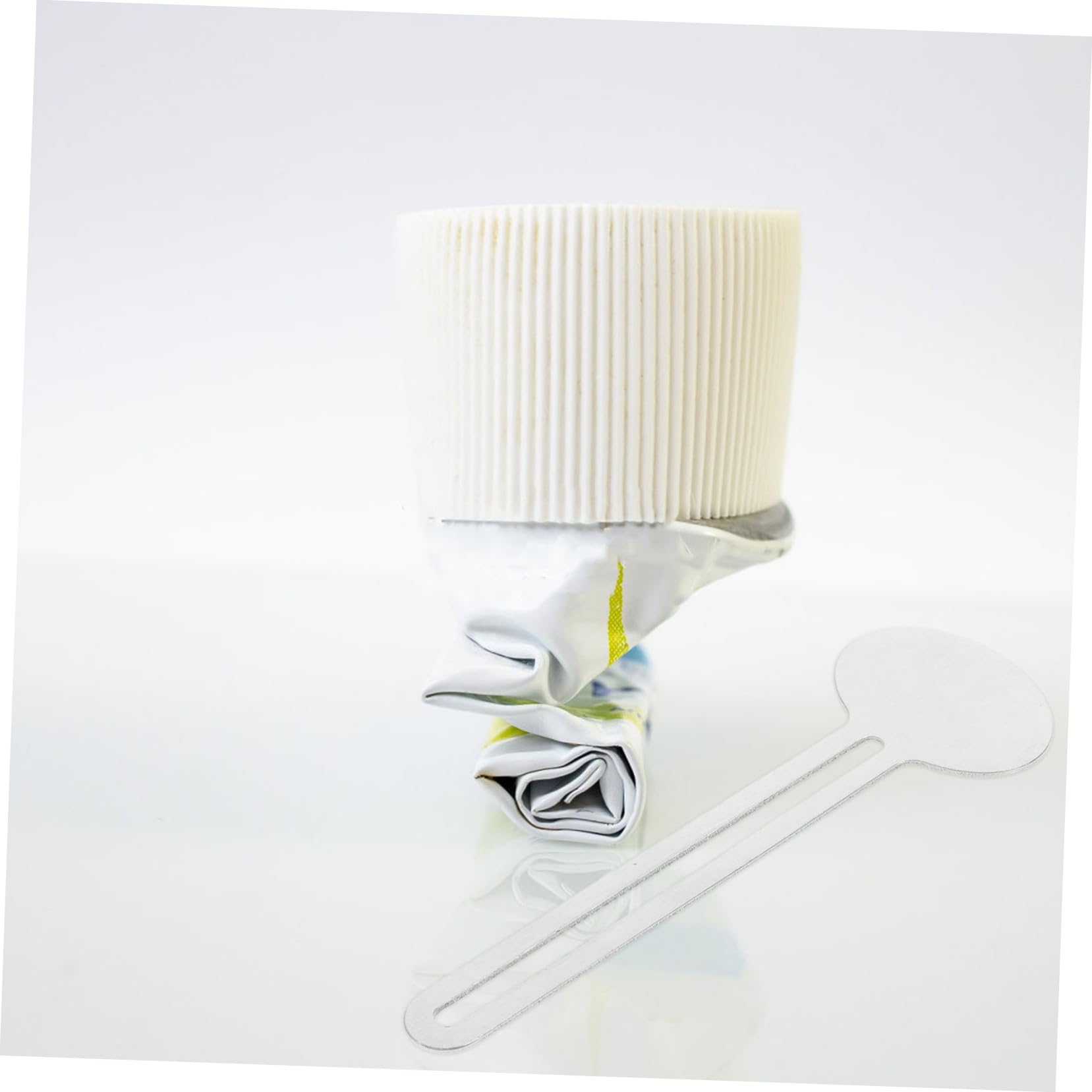 VILLFUL Othpaste Tube Squeezer Tool 6pcs Metal Squeezers for Efficient Paste Glue Dispensing