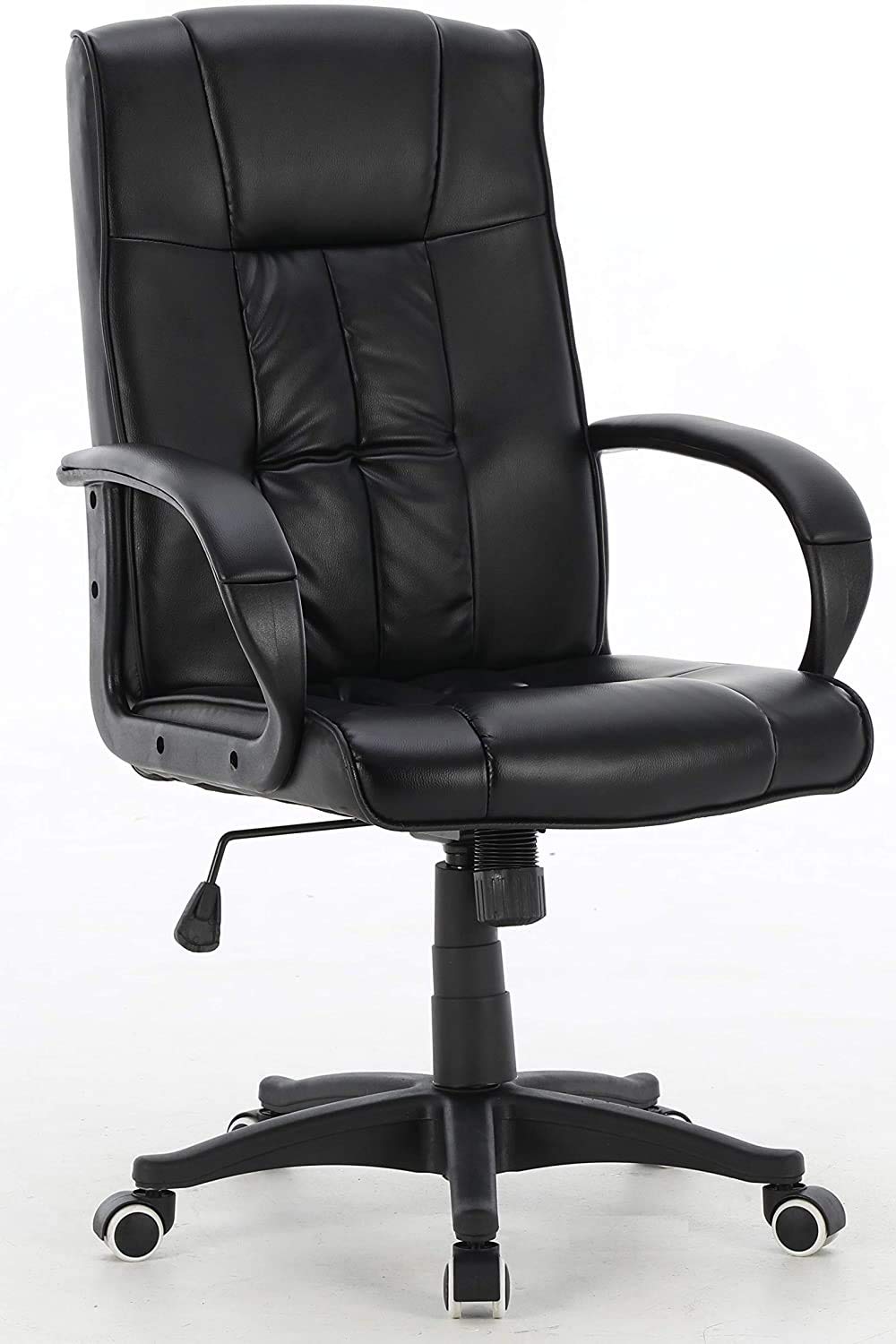 XYYMCDurable, highly adjustable office chairs that can help you get things done without feeling any discomfort,Black