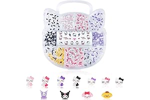 111-Piece Kawaii Nail Charms: Unleash Your Inner Y2K Artistry