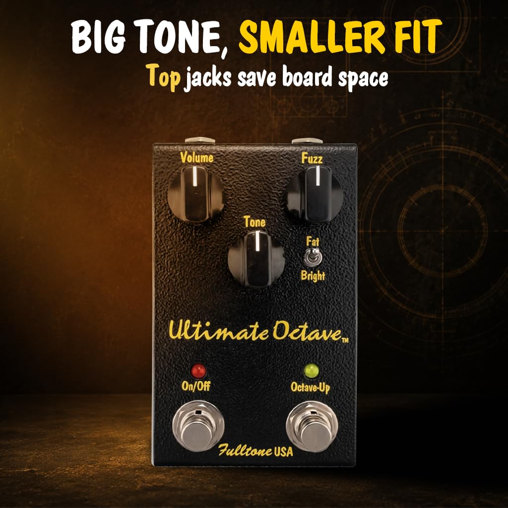 Amazon.com: Fulltone Ultimate Octave Fuzz Guitar Pedal with Octave