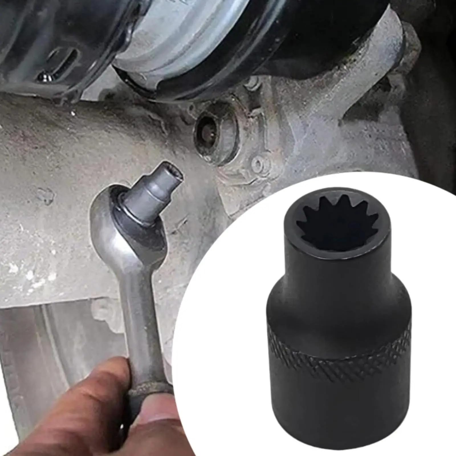 Kit Chiave a Tubo for Pinza Freno for Camion Strumento di rimozione Essenziale in Acciaio ad Alta Resistenza for la Compressione della Pinza Freno