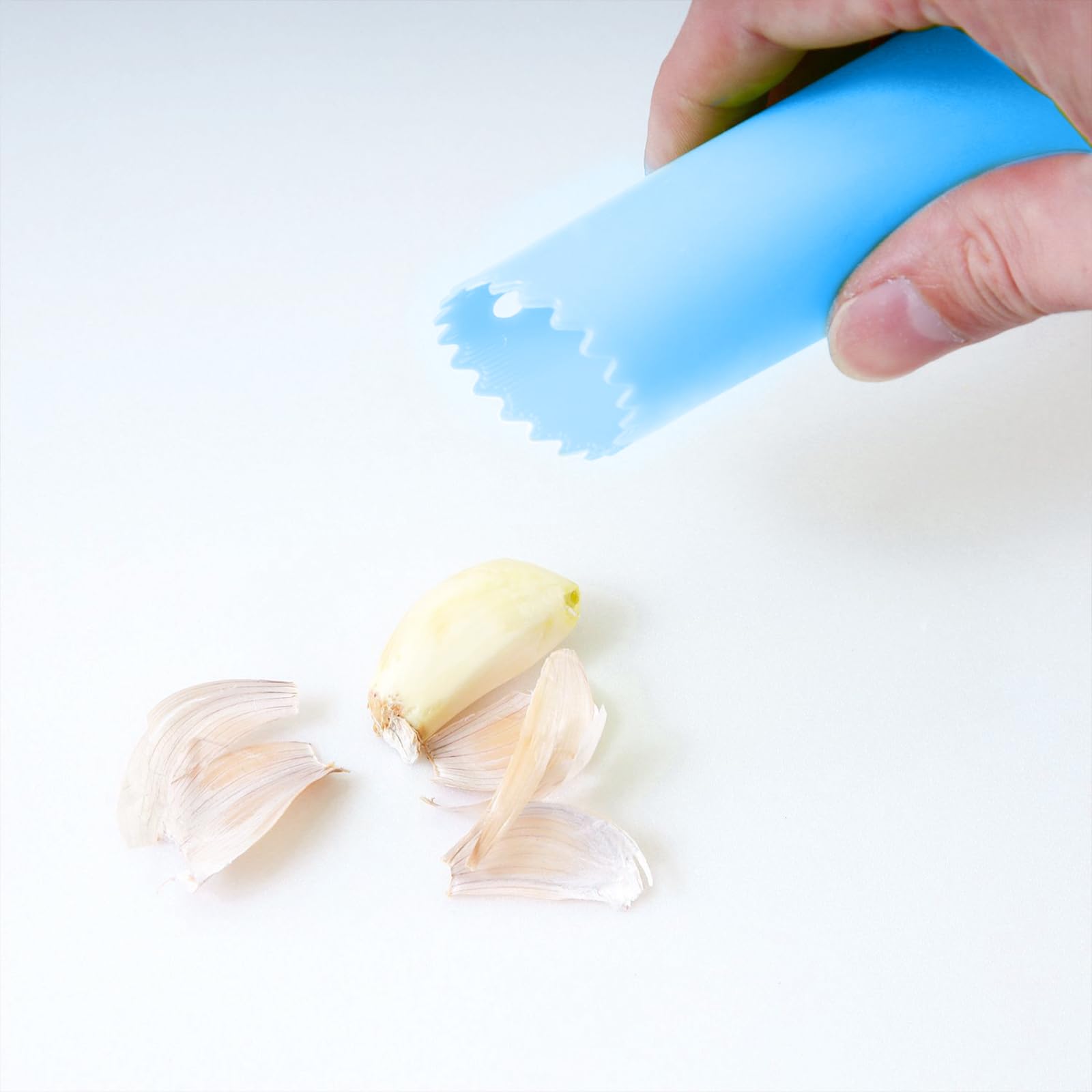 Knoblauchschäler Silikon, 3 Stück Roller Knoblauchschäler