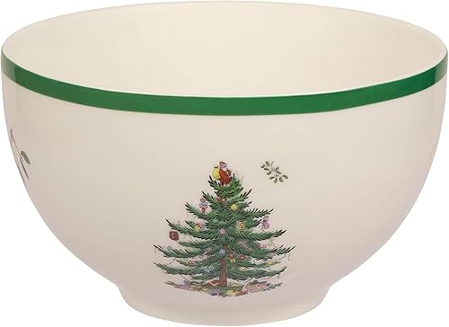 Miniatura 1 de Spode Arroz de la colección Árbol de Navidad  Medido a 6 pulgadas, uso para sopa, comidas congeladas, guisos y cenas de arroz pegajosas, hecho de