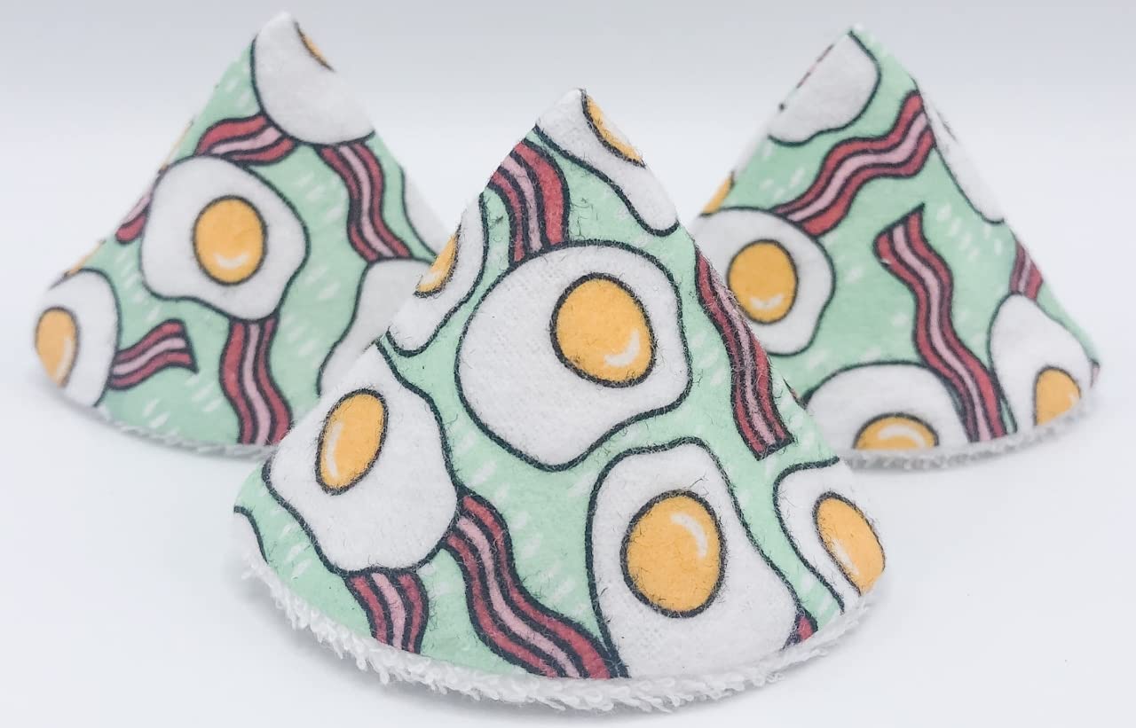 Pee Pee Teepee Bacon + Eggs 5 Pieces Baby boy Pee Shield Babyboy Essentials peepeeeteepee Babyboy Teepee Pee Shield Pee Covers