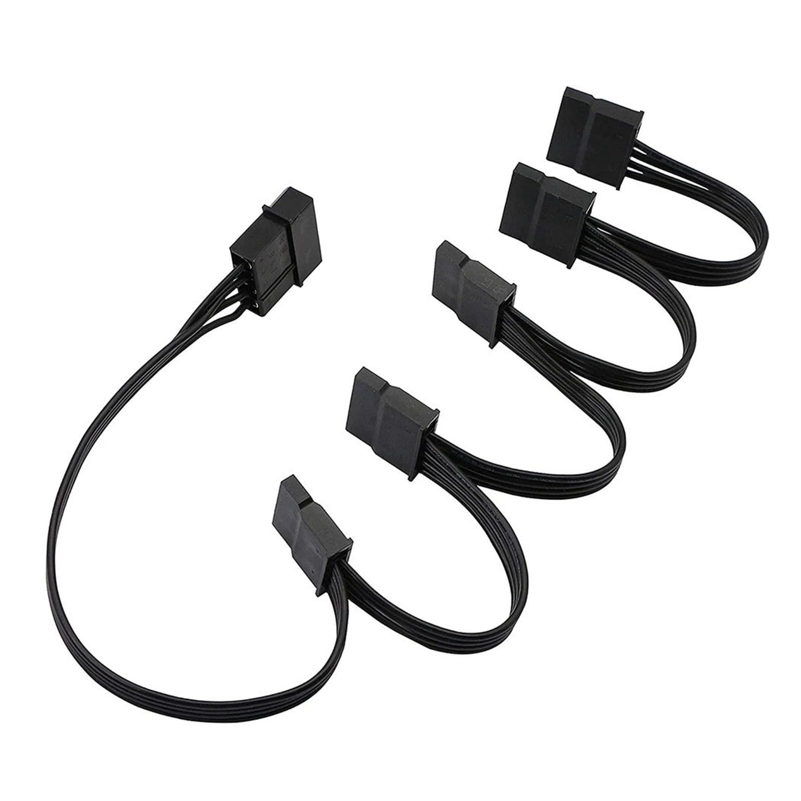Generico Cavo sdoppiatore di alimentazione da 4 pin IDE a 5 SATA 15