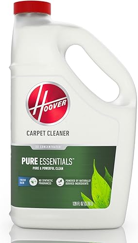 Hoover Pure Essentials AH31965 - Solución de limpieza de alfombras, fórmula natural a base de plantas, 128 onzas, para alfombras y tapicería, color