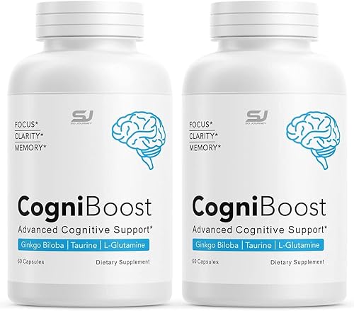 (2 unidades) Cogniboost Nootropic Brain Support (120 cápsulas)