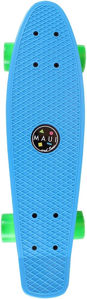 Maui and Sons Shark Skateboard Street MSSKT3031 Maui Blue