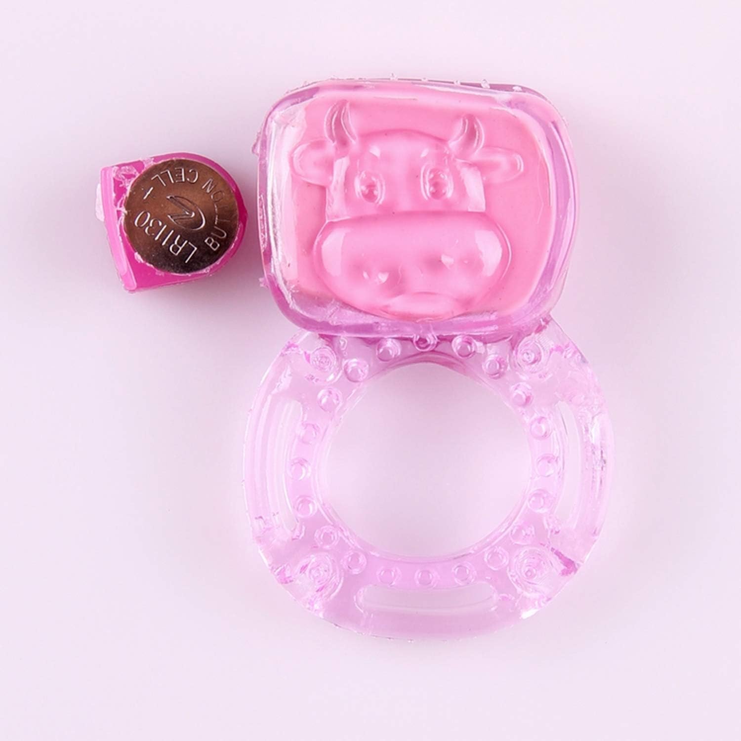 Juguete sexual para hombres, con forma de vaca, anillo ...