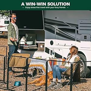   FXW-Rollick-Dog-Playpen-for-Yard-RV-CampingPatented-32-inch-32-Panels