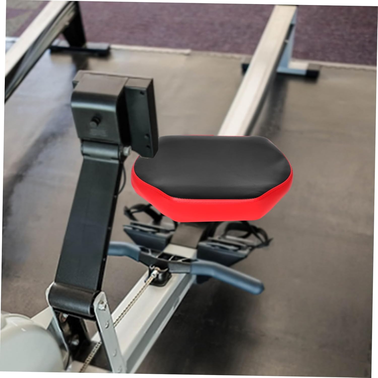 Fitness Machine Seat Cushion Ergonomic Rowing Machine Pad - Sponge Cushion for Enhanced Comfort and Support During Workouts Easy to Clean for Gym Use