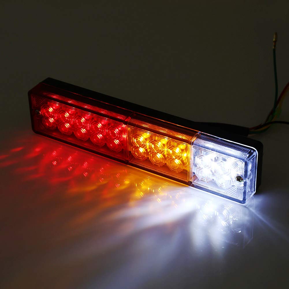 Feux Arrière LED Pour Remorque Et Camion - 20 LEDs, 12V, étanches - Lot De 2 Pièces