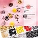 Glarks 430Pcs 7 Kinds of Butterfly Clutch Tie Tacks and Plastic Pin Back with Blank Pins for Lapel Pins, Service Bars, Jewelry Making and DIY Craft