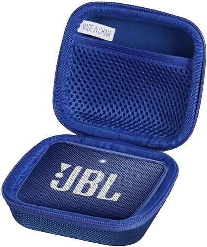 Estuche rígido de viaje para JBL GO2 - Altavoz Bluetooth ultra portátil impermeable (azul)