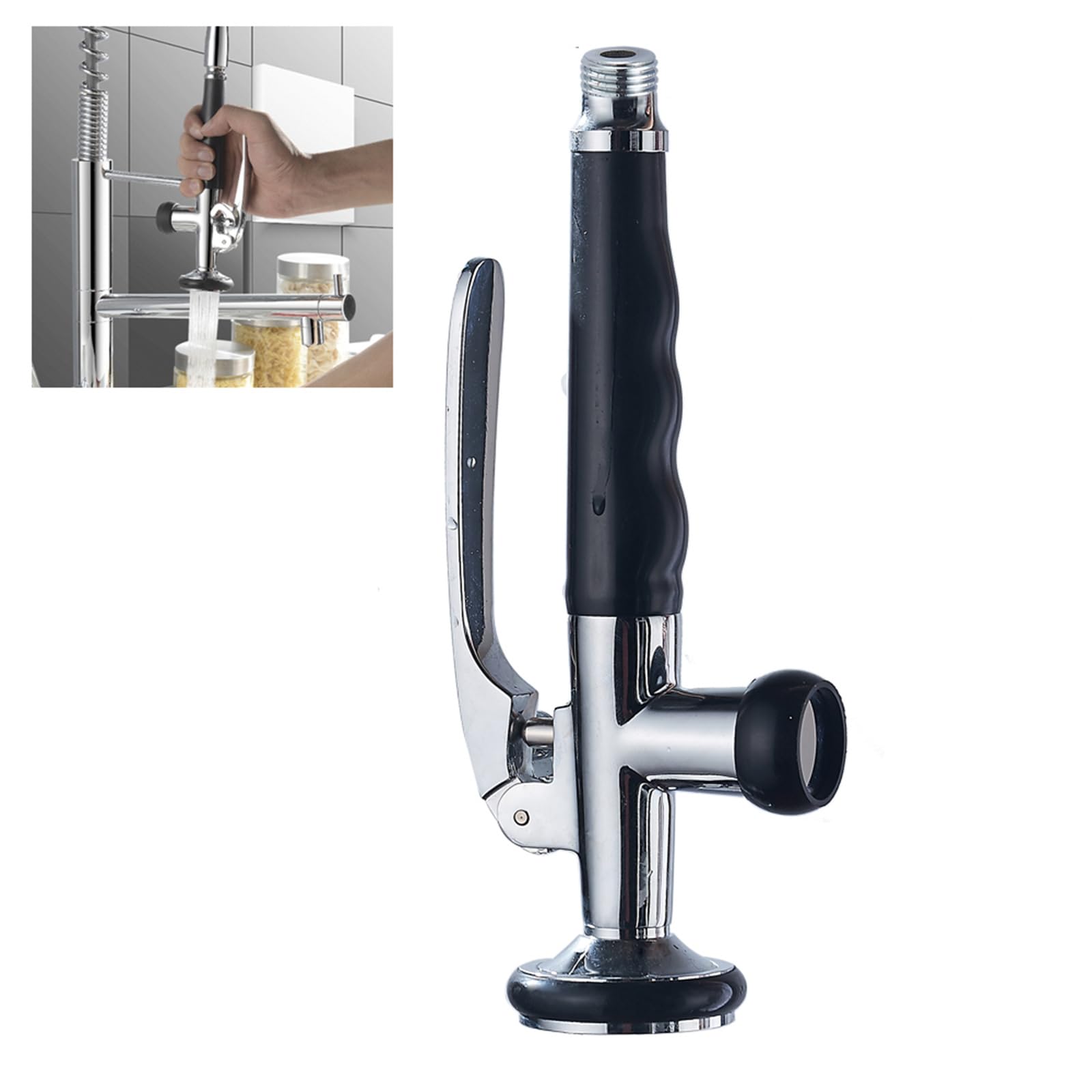 Alcachofa de ducha profesional, grifo de cocina, cabezal de repuesto G1/2 pulgadas, pieza de repuesto para cocina industrial