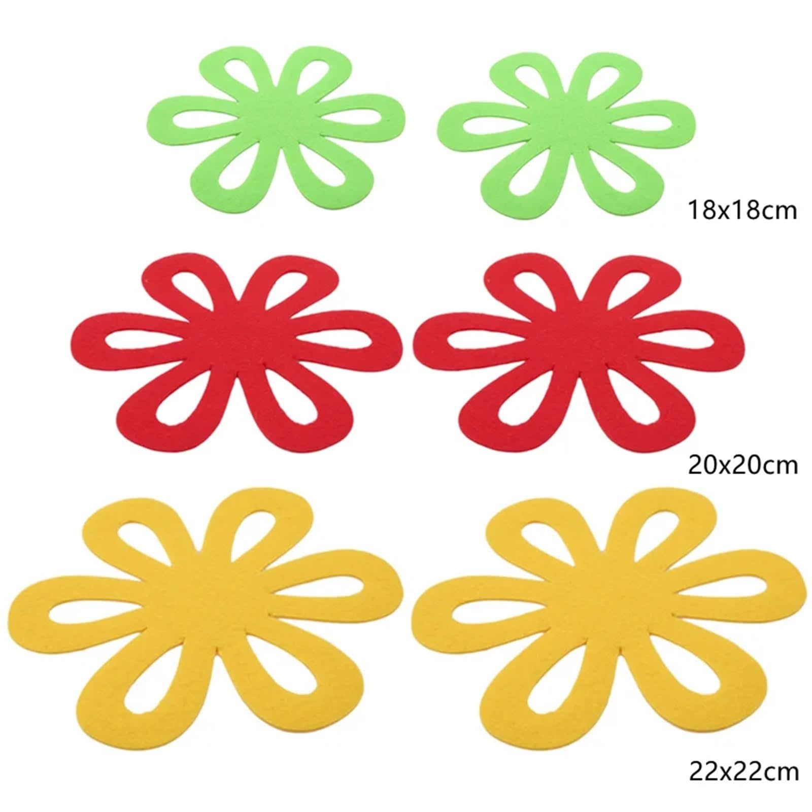 Almohadilla Aislante para Vajilla Juego de 6 Protectores for ollas y sartenes, separadores, apilables, Almohadillas separadoras, Almohadilla Aislante for vajilla para Platos Llanos