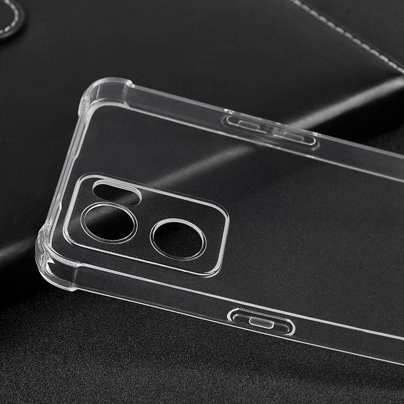 Image of Bumper || Transparent || Edge to Edge Protection Back case Cover for Oneplus Nord CE 2 5G - Transparent