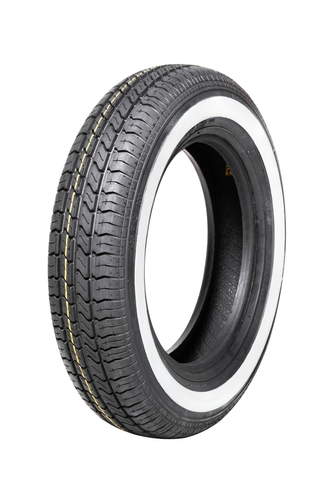 VEERUBBER PNEUMATICO GOMMA 125 12 63S TUBELESS FASCIA BIANCA 28mm WHITE WALL compatibile con FIAT 500 EPOCA