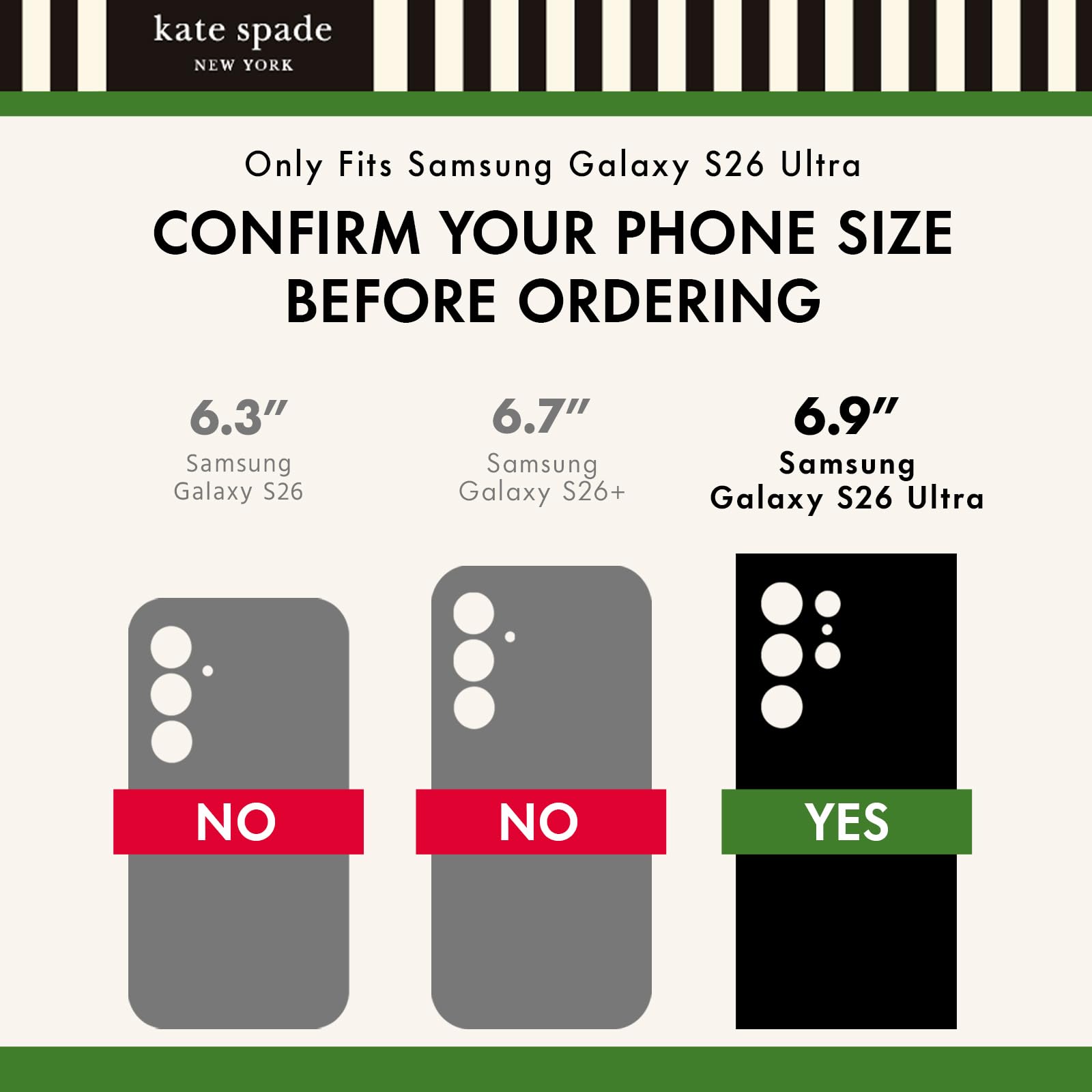 kate spade new york Etui na telefon Samsung Galaxy S26 Ultra - [ładowanie magnetyczne i bezprzewodowe] - designerskie etui na telefon - kwietnik niebieskie kamienie