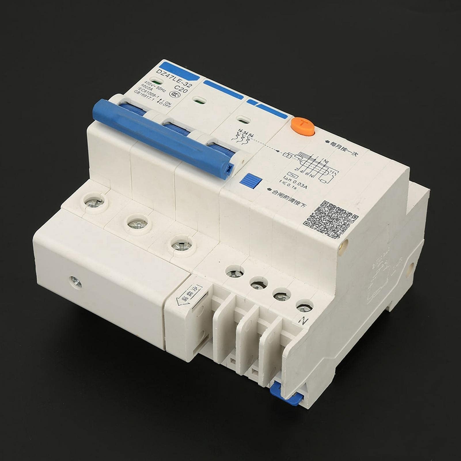 kn Amazon.com: GORKEM 400V Circuit Breaker, Air Type 0.1S