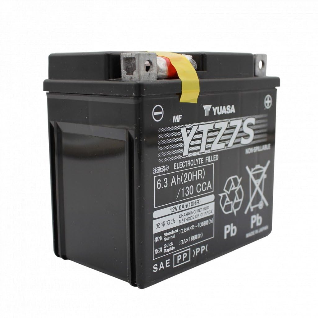 Yuasa batteria yuasa ytz7s precaricata sigillata batteria moto convenzionale 12 v capacità affidabile resistente vibrazioni