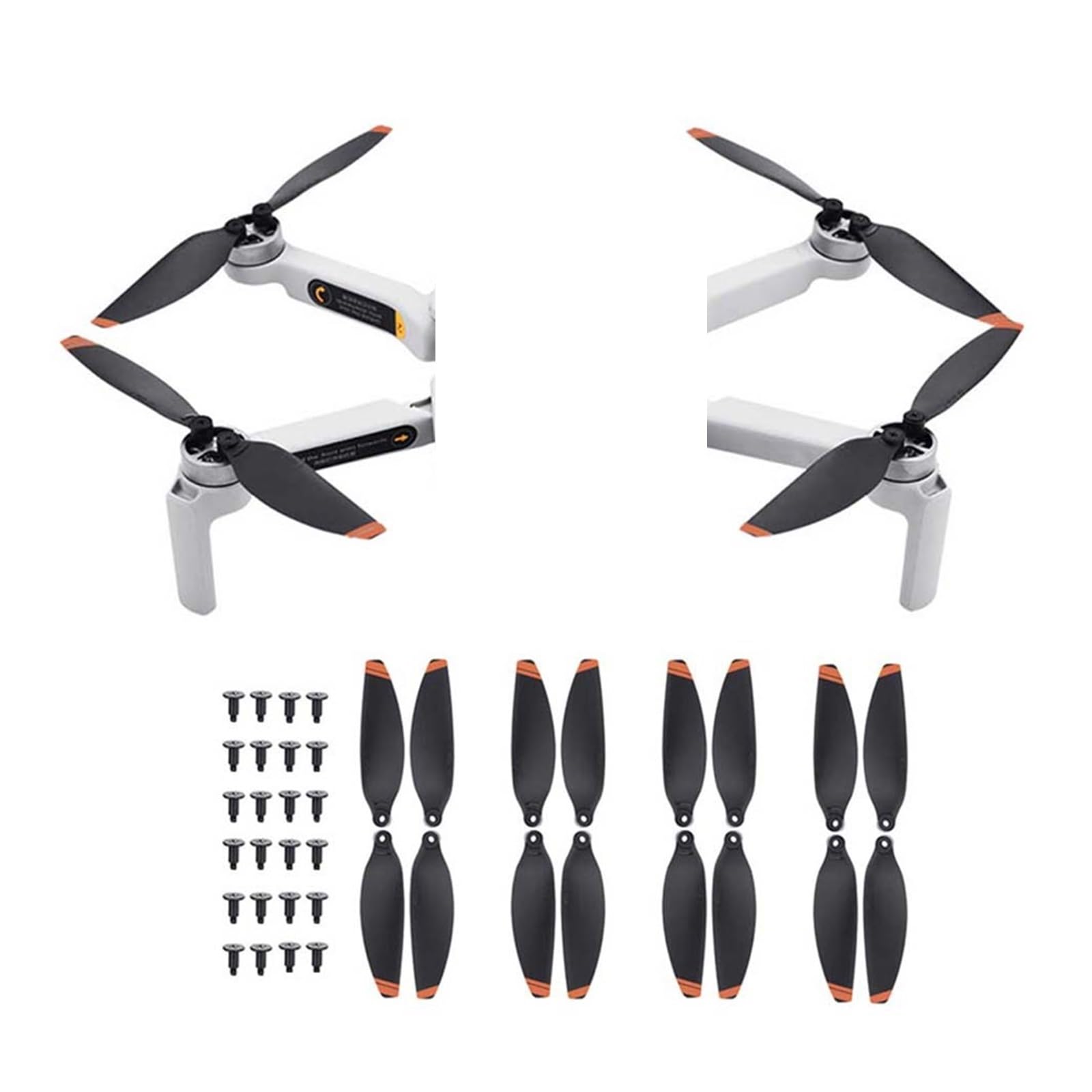 Jeu de pales d'hélice pour Drone, Compatible avec DJI, Mavic Mini